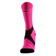 X-Socks Cycling Sock Bike Expert Crew 2025 fluo pink/black Men's - 1 Pair
