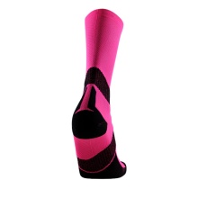 X-Socks Cycling Sock Bike Expert Crew 2025 fluo pink/black Men's - 1 Pair