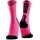 X-Socks Cycling Socks Bike Perform Crew fluo pink/black Men's - 1 Pair
