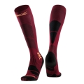 X-Socks Ski Sock Ski Perform OTC Dark Red Men's - 1 Pair