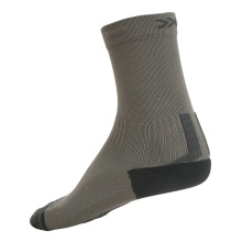 X-Socks Running Sock Run Discover Crew Dark Grey/Black Men's - 1 Pair