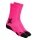 X-Socks Running Sock Run Discover Crew fluo pink/black Men's - 1 Pair