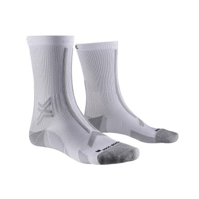 X-Socks Running Socks Run Discover Crew white/grey men's - 1 pair