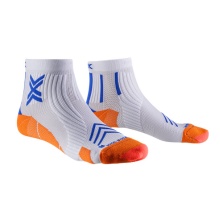 X-Socks Running Sock Run Expert Ankle white/blue/orange men's - 1 pair