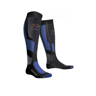 X-Socks Ski Sock Snowboard anthracite/blue Men - 1 Pair