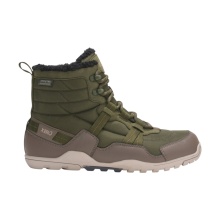 Xero Shoes Minimal Winter Boots Alpine Snow Boot (warm, waterproof, lined) dark green men's