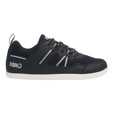 Xero Shoes Barefoot Sneakers Prio Big Kids - black/white children