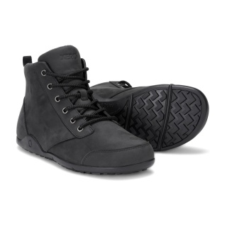 Xero Shoes Minimal Travel Shoes Denver Leather (Nubuck Leather) black men's