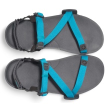 Xero Shoes Z-Trail EV Sandal asphalt grey/blue ladies