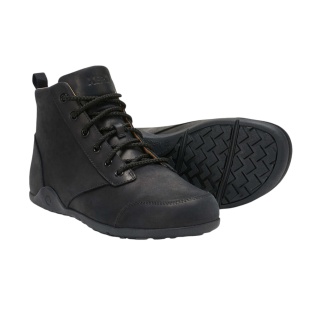 Xero Shoes Minimal Travel Shoes Denver Leather (Nubuck Leather) 2024 Leather Lined Black Men's