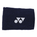 Yonex Wristband with Yonex Logo in the Centre 10x8cm Dark Navy Blue Single