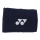 Yonex Wristband with Yonex Logo in the Centre 10x8cm Dark Navy Blue Single