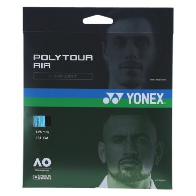 Yonex Tennis String Poly Tour Air (Durability + Touch) blue 12m set