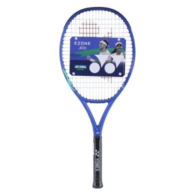 Yonex Junior Tennis Racket Ezone (8th Gen) JR 26in (11-14 years) 2025 blue - pre-strung -