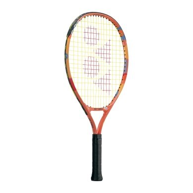 Yonex Junior Tennis Racket JR 21in (4-7 years) 2025 coral red/orange - pre-strung -