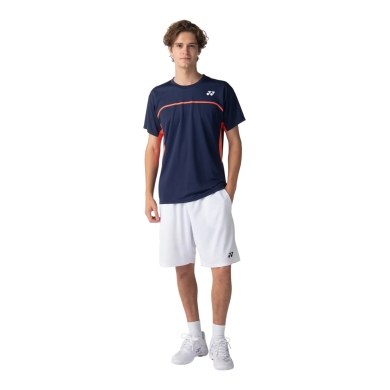 Yonex Sports T-shirt Crew Neck Practice 10726 (100% Polyester) 2026 navy blue Men's