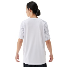 Yonex Sport T-shirt Practice (100% Polyester) 2025 white men's