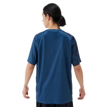 Yonex Sport T-shirt Practice (100% Polyester) 2025 ink blue Men's