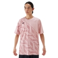 Yonex Sport T-shirt Practice (100% Polyester) 2025 smoke pink Men's