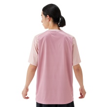 Yonex Training T-shirt Practice Graphic 16742 (100% Polyester) 2025 rose Men