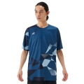 Yonex Sport T-shirt Practice Graphic 16744 (100% Polyester) 2025 ink blue Men's