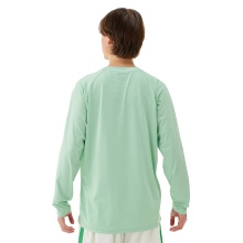 Yonex Tennis Long Sleeve Shirt Practice 2025 Light Green Men