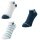 Yonex Sports Socks Sneaker Sport Low Cut 2025 blue/white Men's - 3 Pairs