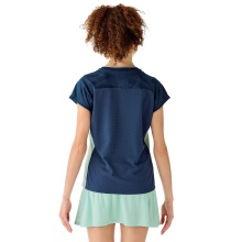 Yonex Badminton Shirt Crew Neck Tournament 2025 Indigo Blue Ladies