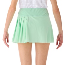 Yonex sports skirt with inner shorts 2025 light green ladies