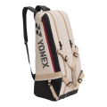 Yonex Racketbag Gearlogic Racquet (Racket bag, 2 main compartments, shoe compartment) 2026 beige 6-pack