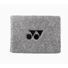 Yonex Wristband with Yonex Logo Centre 10x8cm grey single unit
