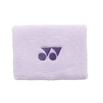 Yonex Wristband with Yonex Logo Centre 10x8cm lilac violet single