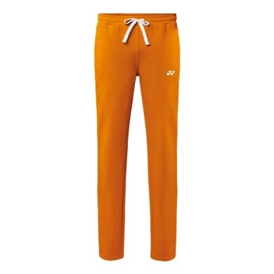 Yonex Jogging Trousers Sweat Pant CPSP02YY5 (100% Cotton) long 2025 orange Men's