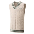 Yonex vest sweater with V-neck beige boys