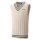 Yonex vest sweater with V-neck beige boys