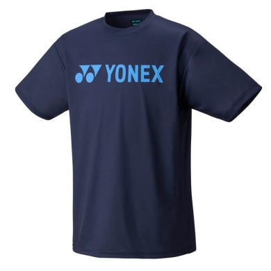 Yonex Sport T-shirt Practice YJ0046 Big Logo (100% Polyester) 2025 Indigo Blue Boys