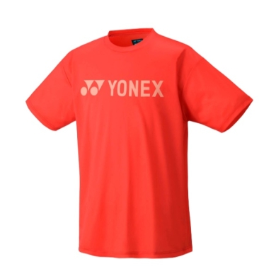 Yonex Sport T-shirt Practice YJ0046 Big Logo (100% Polyester) 2025 red boys
