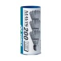 Yonex Badminton Shuttlecocks Mavis 200 Nylon Shuttlecocks White 3-Pack