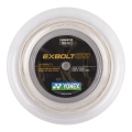 Yonex Badminton String Exbolt 68 (Durability) White 200m Roll