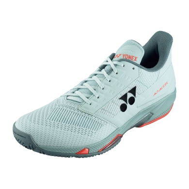 Yonex Tennis Shoes Power Cushion AD-ACCEL Wide/4E Allcourt/Light Blue Men's