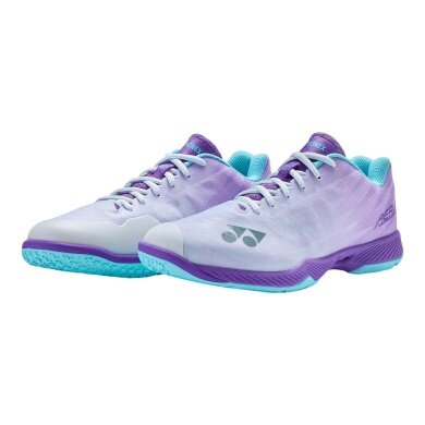 Yonex Badminton Shoes Aerus Z2 Wide (Lightweight, Wide) 2025 Purple/Light Blue Men's