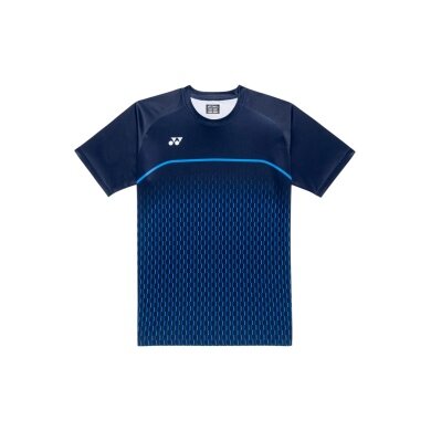 Yonex Sport T-shirt Practice Print 16861 (100% Polyester) 2026 navy blue Men's