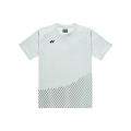 Yonex Sport T-shirt Practice Print 16863 (100% Polyester) 2026 silver grey Men's