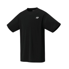Yonex Training T-shirt Small Logo LS0024 (100% Polyester) 2025 black Men's