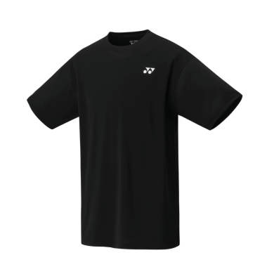 Yonex Training T-shirt Small Logo LS0024 (100% Polyester) 2025 black Men's