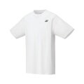 Yonex Training T-shirt Small Logo LS0024 (100% Polyester) 2025 white Men's