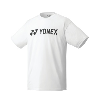 Yonex Training T-shirt Logo LB0024 (100% Polyester) 2025 white Men's