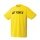 Yonex Training T-shirt Logo LB0024 (100% Polyester) 2025 yellow Men's
