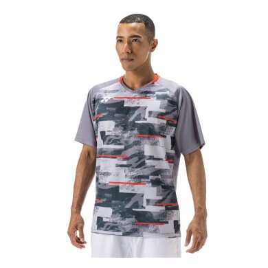 Yonex Sport T-shirt Crew Neck Club Team 2024 grey Men