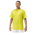 Yonex Training T-shirt Practice Small Logo YM0045 (100% Polyester) 2024 lime yellow Men